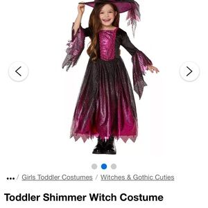 Spirit Enchanted Pink and Black Witch Costume